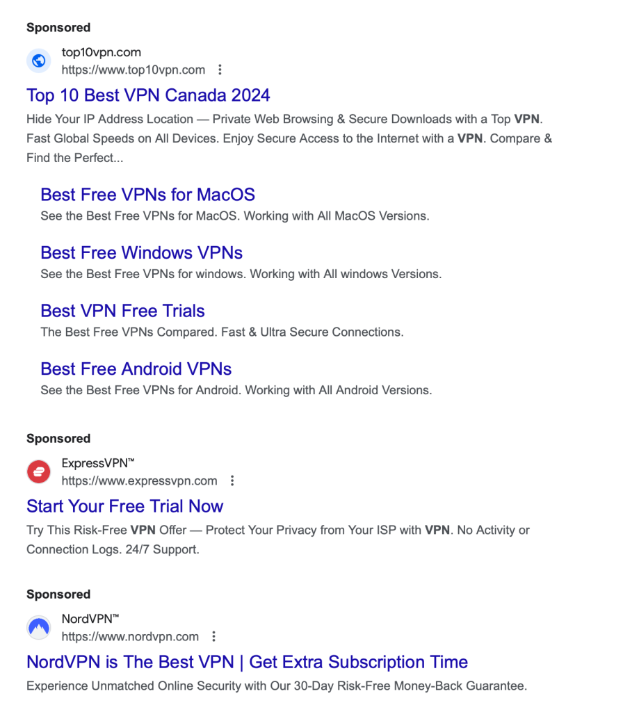 Sponsored
top10vpn.com
https://www.top10vpn.com
Top 10 Best VPN Canada 2024
Hide Your IP Address Location - Private Web Browsing & Secure Downloads with a Top VPN.
Fast Global Speeds on All Devices. Enjoy Secure Access to the Internet with a VPN. Compare &
Find the Perfect.
Best Free VPNs for MacOS
See the Best Free VPNs for MacOS. Working with All MacOS Versions.
Best Free Windows VPNs
See the Best Free VPNs for windows. Working with All windows Versions.
Best VPN Free Trials
The Best Free VPNs Compared. Fast & Ultra Secure Connections.
Best Free Android VPNs
See the Best Free VPNs for Android. Working with All Android Versions.