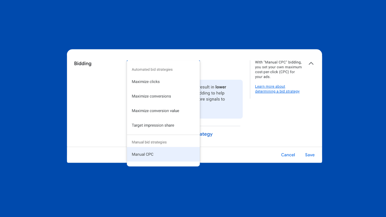 Google Ad Bidding Algorithms